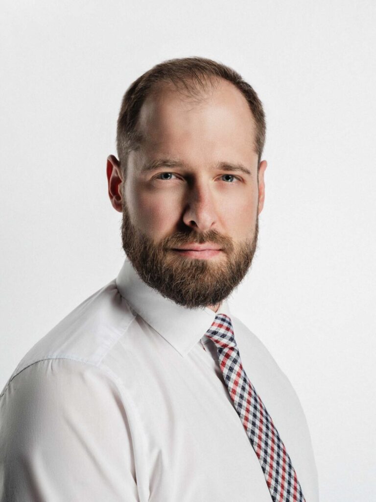 Biznis portrét manažéra pre LinkedIn profil v Bratislave